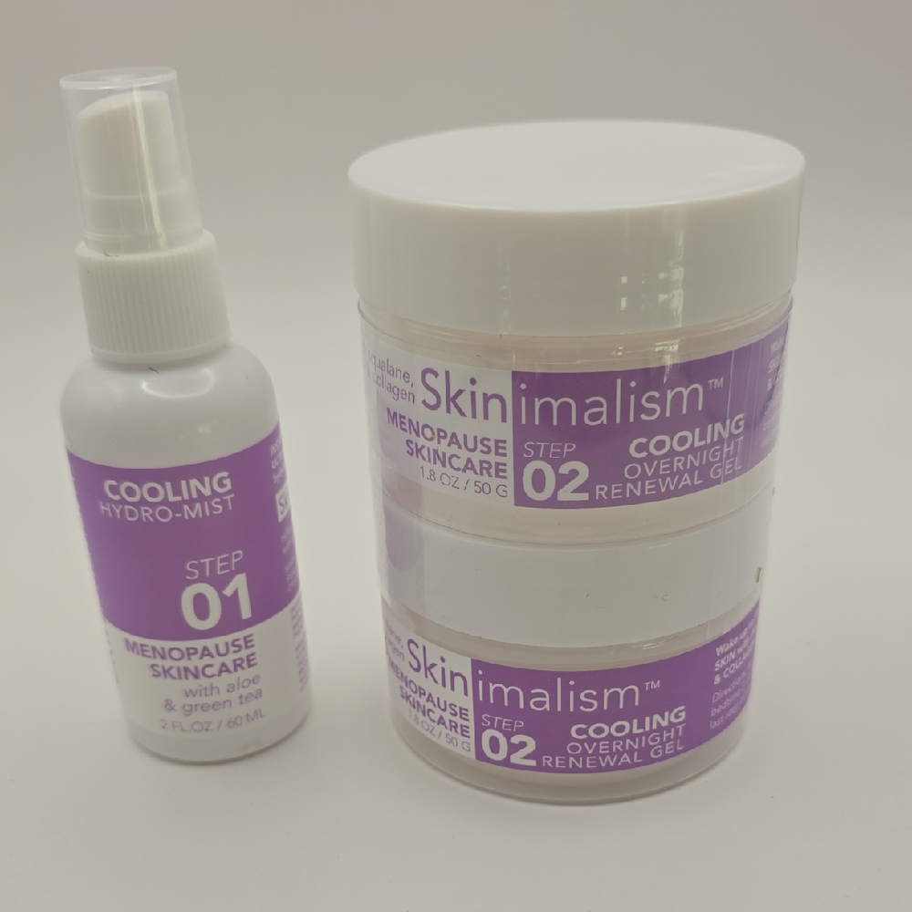 Cooling Menopause Moisture Set -  1 Spray And 2 Gels
